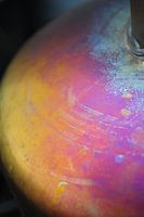 Rainbow colors, metallic colors boiler, background