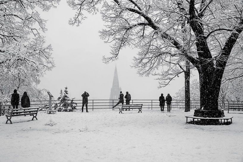 Le couronnement de la neige à Fribourg par Patrick Lohmüller