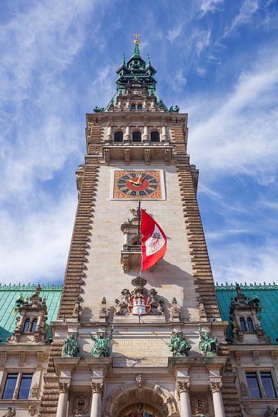 Hamburg City Hall, Hamburg, Germany by Torsten Krüger