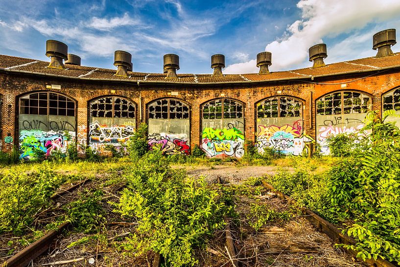 Lokschuppen von Frank Kremer