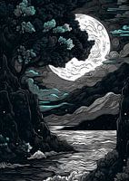 Sérénité au clair de lune