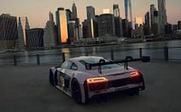 Audi R8 LMS GT3 skyline Heckpartie
