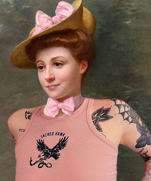 Tattooed Lady by Bekir CEYLAN