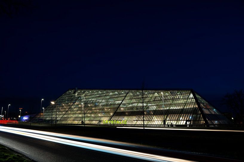 Soirée de la ligne d'horizon de Leeuwarden par Jesse Slagman