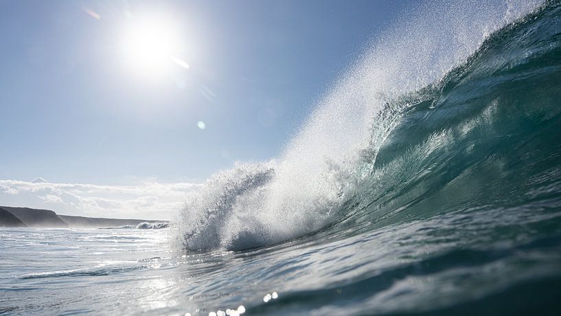 Soleil et surf par Wouter Hoogeveen