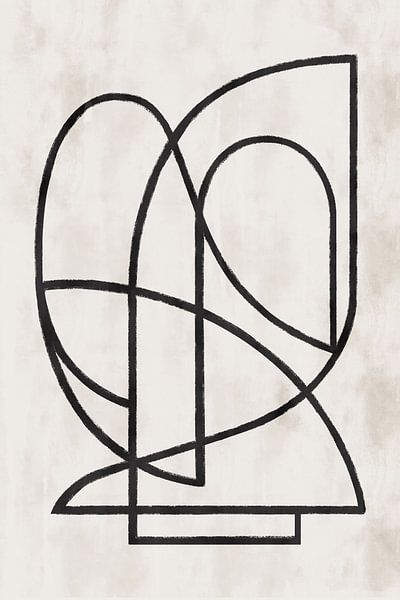 Contours No.2 von Pati Cascino by The Artcircle