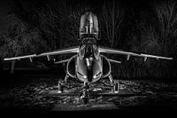 Alpha Jet at night