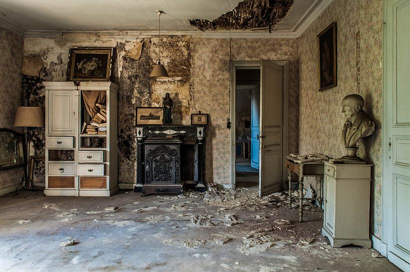 Manoir aux Portraits von Anjolie Deguelle