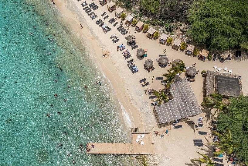Kokomo Beach Curacao - Drohnenaufnahme von Keesnan Dogger Fotografie