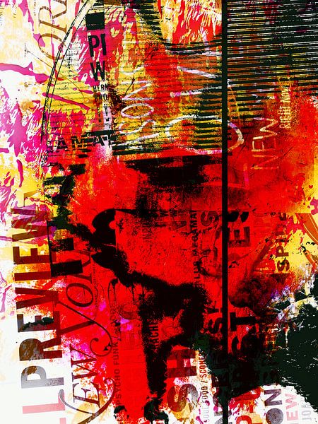 The unknown woman goes crazy by Gabi Hampe