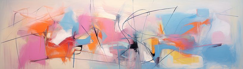 Kitchen Painting by Abstract Painting