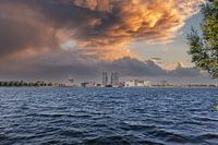 Skyline der Stadt Almere