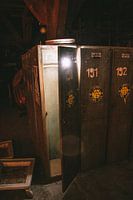 In the dressing room