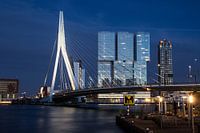 Erasmusbrug in de avond