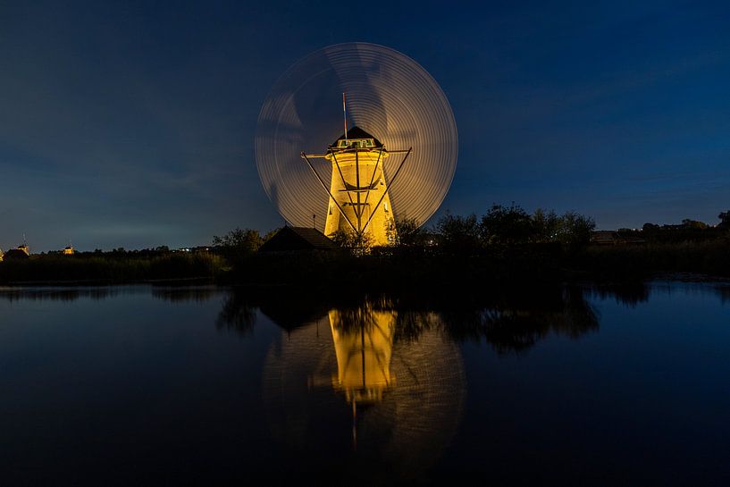 Die Windmühlen von Kinderdijk von René Bitter