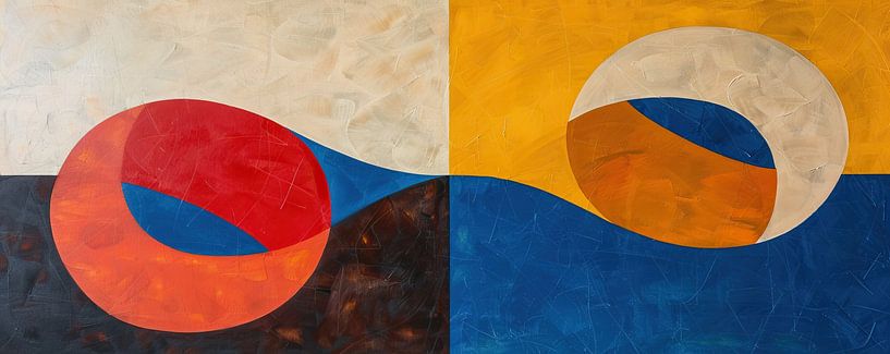 Abstracte vormen van Modern Collection