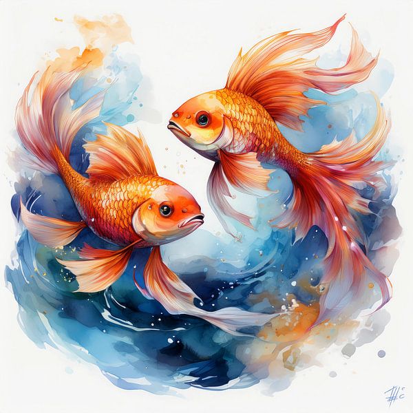 Goldfish dance by Ted Decker