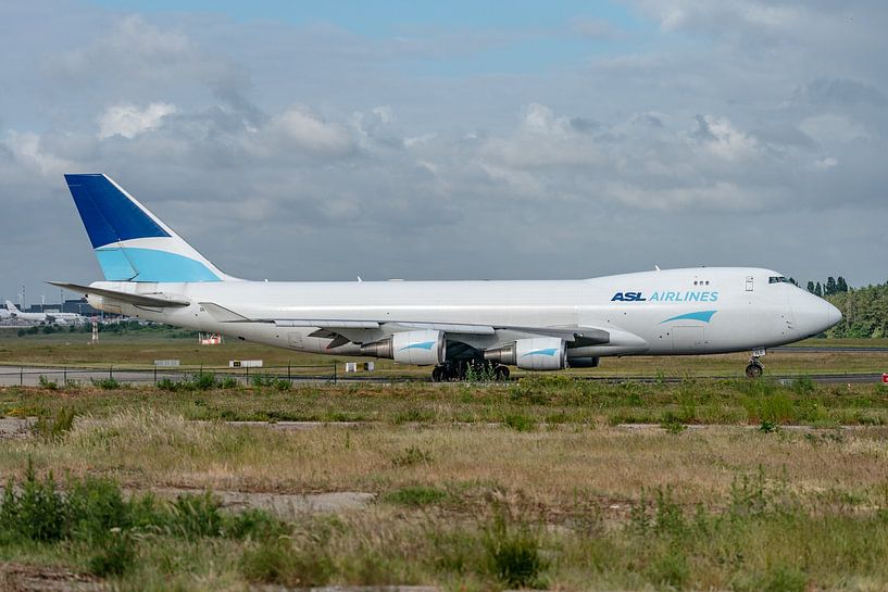 Eine Boeing 747-400F der ASL Airlines. von Jaap van den Berg