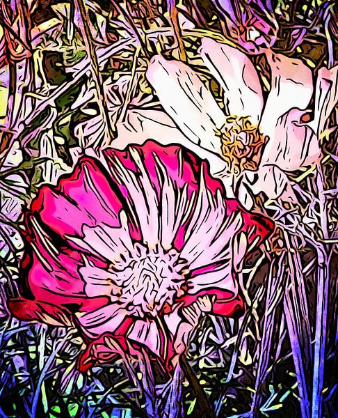 FLOWER MAGIC, motif 17 by zam art