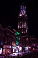 Domtoren Utrecht by night.
