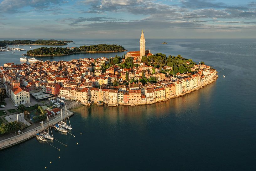 Rovinj at sunrise by Markus Lange