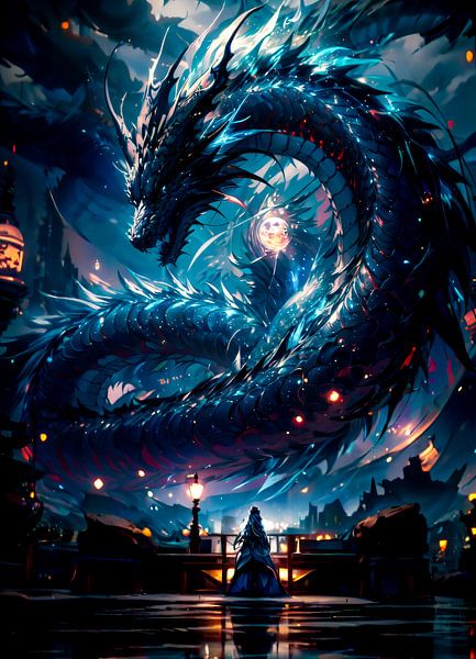 Wächter des mondbeschienenen Drachens von Ruzerin