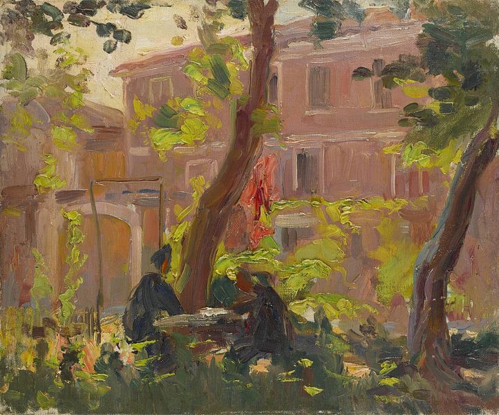 Nazmi Ziya Güran~Spieler Backgammon von finemasterpiece