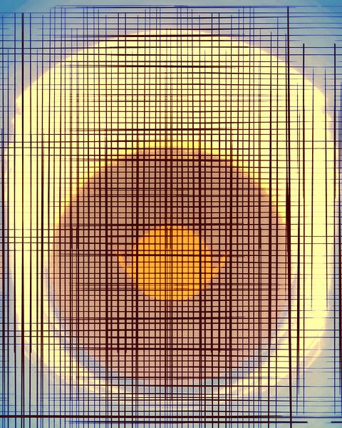 Energie der Sonne 08 Spirituelle Malerei Abstrakt von FRESH Fine Art