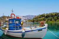 Fischerboot in der Sisi-Bucht, Kreta