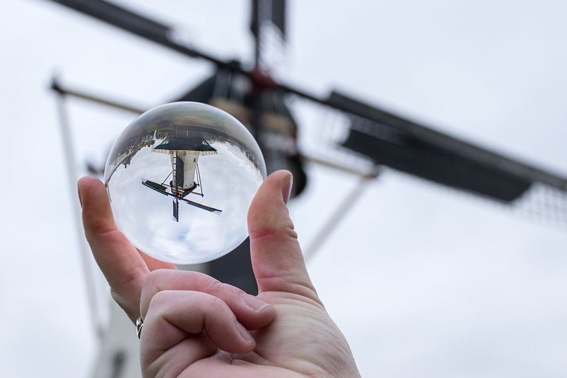 Moulin à vent dans le quartier Wolfskuil de Nijmegen par Patrick Verhoef