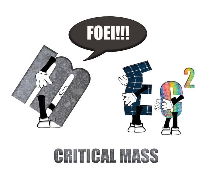 Science pun - Critical Mass. by Grüntyers .