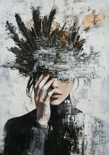 Verborgener Blick von ARTEO Gemälde