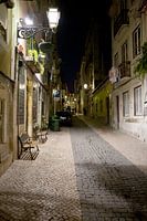 Nächtliche Stille im Herzen von Lissabon