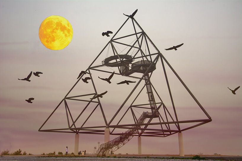 Soirée du tétraèdre par Edgar Schermaul