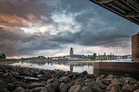 Entre les averses de pluie