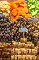 Dried fruit at Istanbul bazaar