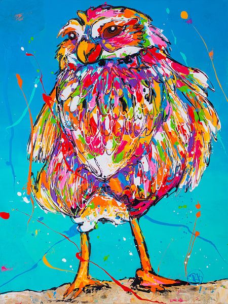 Kaninchenkauz Aruba von Happy Paintings / Renata Rolefes