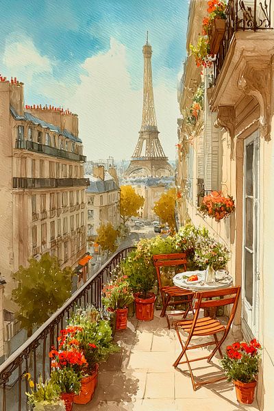 Matinée à Paris par Harry Hadders Design