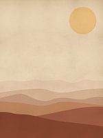 Burnt Orange Landschap