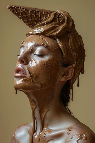 Ice ice baby - Portrait CHOCOLADE ICE par Marianne Ottemann - OTTI