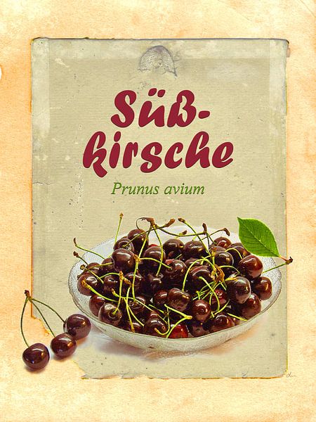 Kitchen picture sweet cherries by Dirk H. Wendt