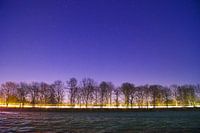 Sterrenhemel natuur landschap bij Overberg, Veenendaal