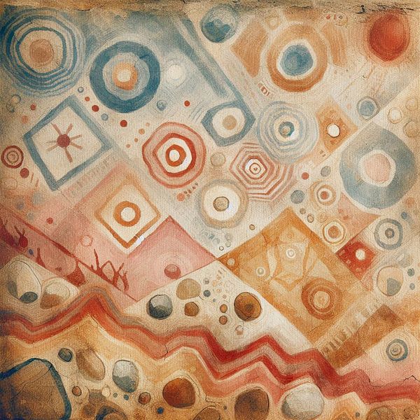 Primitive Geometry 03 van Fernando Vieira