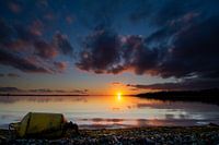 Lever de soleil au Grevelingen