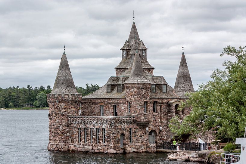 Boldt Castle in het gebied van de Thousand Islands by Stephan Neven