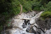 bridge through over the flem