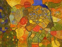 Rom Stadtplan | Weltstädte | Gold-Rot