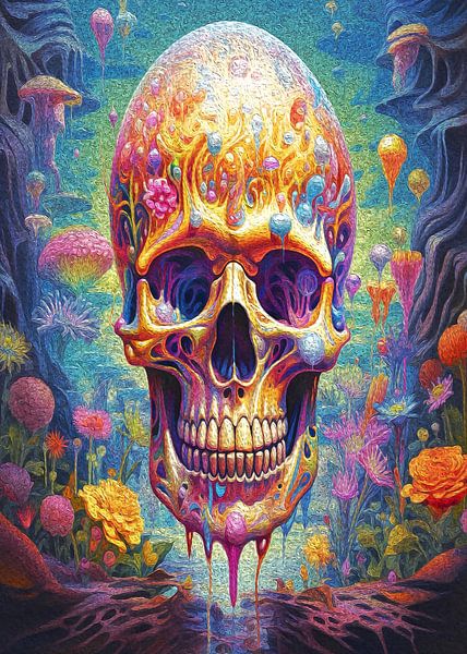 crâne hypnagogique par irvan halim