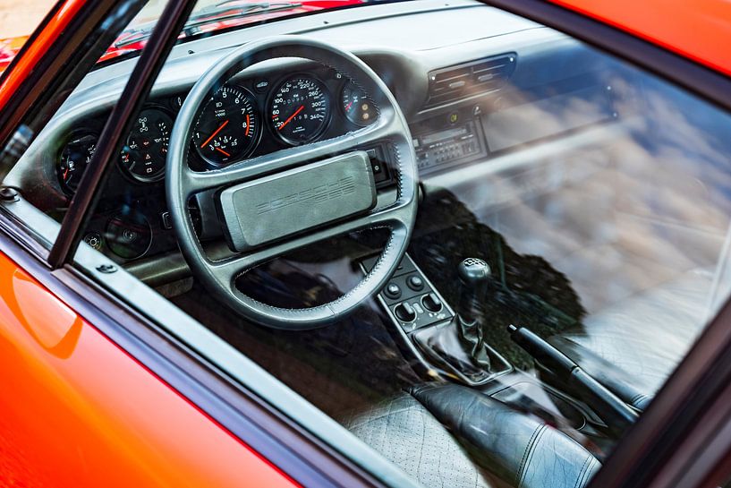 Porsche 959 1980s supercar dashboard by Sjoerd van der Wal Photography