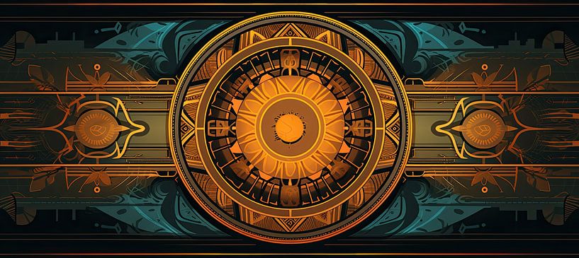 Mandala Art 96997 par Peinture Abstraite